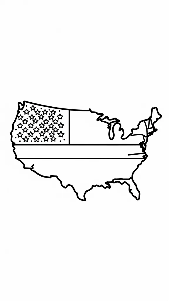 state flag coloring pages